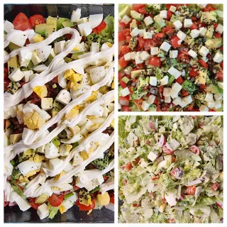 Salata de varza / muraturi / asortata de vara / ardei copti